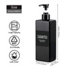 Refillable Pump Bottle, Segbeauty 500ml Pump Squeeze Dispenser, 16.9oz 3-Pack