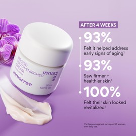 innisfree Orchid Youth-Enriched Cream, Korean Face Moisturizer for Firming, Hydration, and Youthful Skin