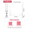 Wall-Mounted Parchment Paper Sheets Holder, Wax Paper & Deli Wraps