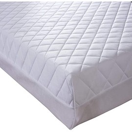 Dazzle Collection Super Soft Cot Bed Mattress Breathable Foam Extra Thick and Cushy Comfortable Washable Mattress (126cm x 60cm x 10cm)