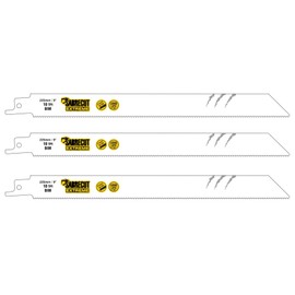 3 x SabreCut SCRS1122HF_3 225mm 10 TPI S1122HF Fast Wood and Metal Cutting Reciprocating Sabre Saw Blades