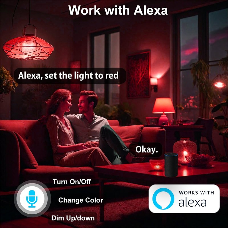 ILC Smart G25 - Bombillas LED que cambian de color