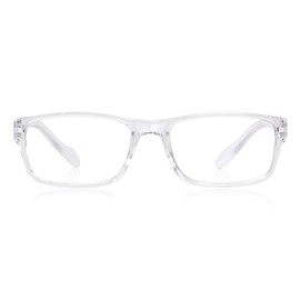 ZESAKER Blue Light Glasses for Woman Men, Anti Eyestrain & UV Glare Blue Light Blocking Glasses Computer Eyeglasse (Clear)