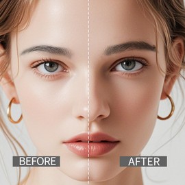 FUNINGAMZ Eyebrow Pencil, 2-in-1 Dual-Ended Microblading Eyebrow Pen, Brow Pencils for Women with 2-Fork-Tip, Create Natural Hair-Like Brows, Waterproof and Long-Lasting (Brown)