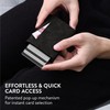Navaris Pop Up Wallet with Inner Slots - Pop-Up &
