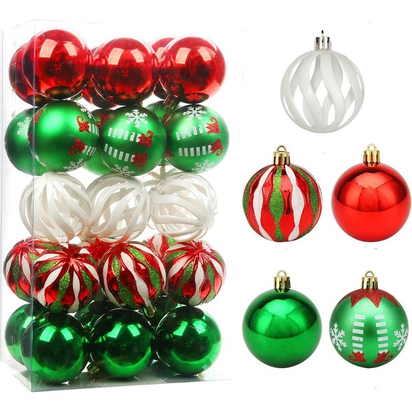 Bolas de Navidad, bolas colgantes, adornos decorativos para colgar, bolas