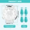 Velarionna Cat Muzzle for Grooming, Adjustable Breathable Transparent Cat Astronaut