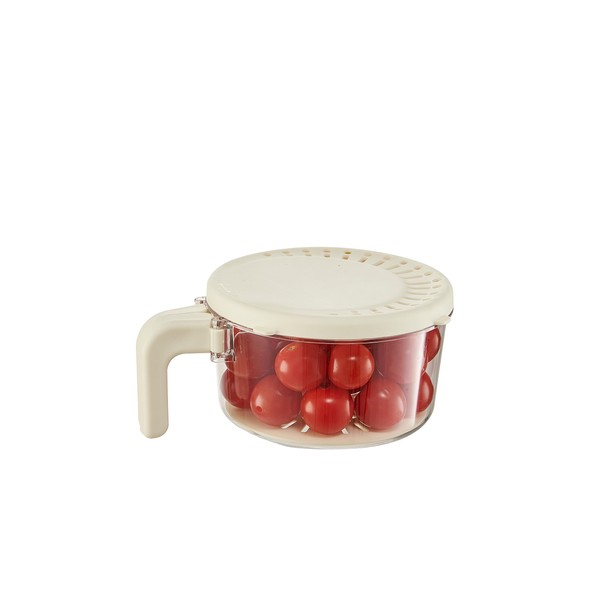 Fruit Washing Bowl with Strainer,Colander for Kitchen,Multi-Functional Vegetable and Food