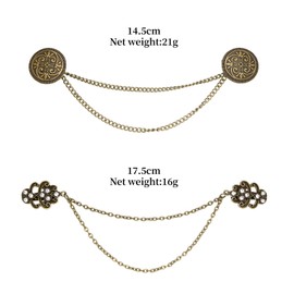 DEVPSISR 4pcs Shirt Dress Cardigan Clip,Women Sweater Shawl Clips for clothing,Casual