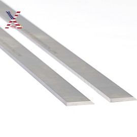 10" Inch Jointer Knives - Fits Grizzly G0455, H7397, SIP 01550, Metabo HC260C HSS Thickness Planer Blades, 3/4" Width - Pack of 2