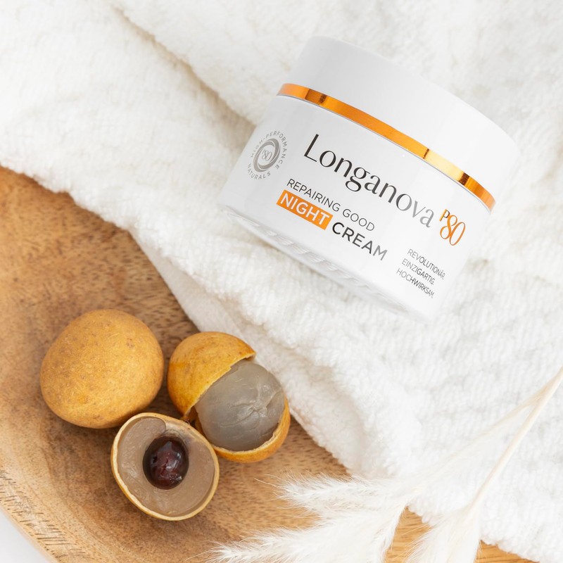 Longanova P80 Reparing Good Night Cream - Firming Anti-Ageing Night