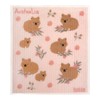 Retro Kitchen Compostable Sponge Cloth - Wombats, 1 Cloth