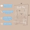 Donut Wall Display Stand - Acrylic Donut Stand Holds 50
