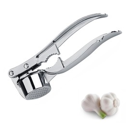 Garlic Press Stainless Steel Zinc Alloy Chopper Multifunctional Kitchen Gadgets Can Be Used To Sandwich Garlic And Walnuts
