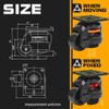 Leveling Casters Retractable Heavy Duty of 440 Lbs Set of