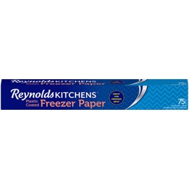 Reynolds Kitchens Plastic Coated Freezer Paper - 75 Square Feet (Pack of 12)