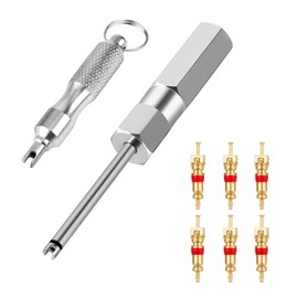 SANTUO Valve Core Removal Tool, Tyre Valve Removal Tool for Schrader Valve, Valve Stem Puller, Valve Core Remover for Tire Repair, Install Accessory for Cars Trucks Motorcycles