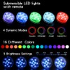 Underwater LED Light with Remote Control, Underwater Light, LED Underwater