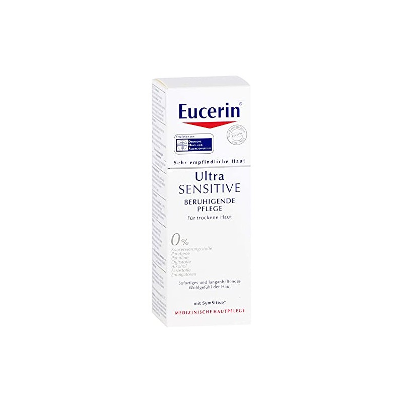 Eucerin UltraSENSITIVE Soothing Cream For Dry Skin 1.7 oz