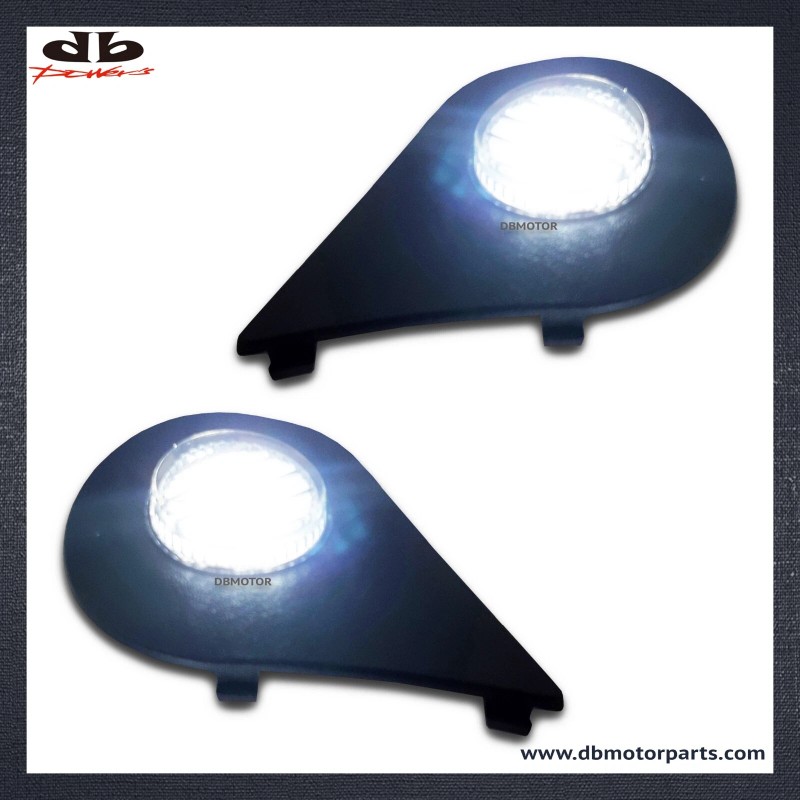 DBMOTOR 2010-2018 Dodge Ram Tow Mirror LED Puddle Lamp -