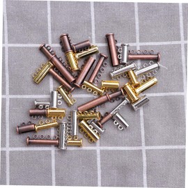 jojofuny 30 Pcs Magnetic Multi Strand Necklace Clasps Layered Jewelry Connectors for DIY Craft Effortless Layering Tangle Design Versatile Combinations for Necklaces and Bracelets