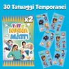NINNA e MATTI 2 Packs of Temporary Tattoos for Kids,