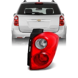 For Chevy Equinox SUV Red Clear Rear Tail Light Brake Lamp Taillamp Repalcement Passenger Right Side