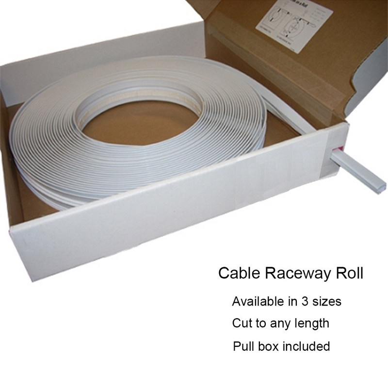 Large (1125) Surface Cable Raceway Roll - 50FT - Color