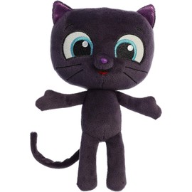 Aurora Plush True and The Rainbow Kingdom Stuffed Purple Cat Bartleby 8.5"