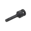TA-VIGOR Impact Hex Bit Socket, 1/2" Drive x H9 (9mm)