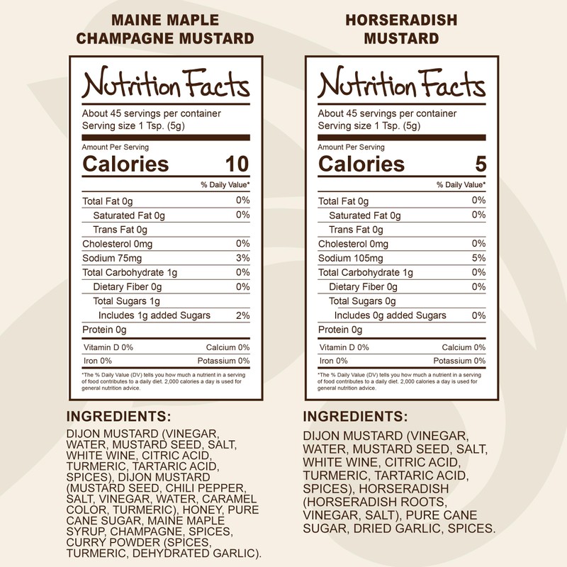 Stonewall Kitchen, Mustard Collection, 4-Piece Gift Set