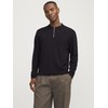 JACK & JONES Male Polo Shirt Plain Polo Shirt, black,