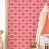 2 Sheets of 17x39inch Large Flower Wallpaper, Removable DIY Peel