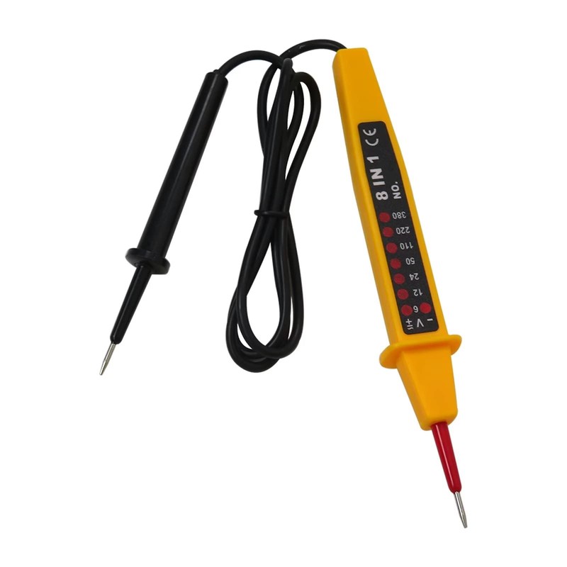 Electric AC/DC Voltmeter Ammeter Circuit Voltage Detector Pen Tester 6-380V