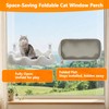 Homegroove Cat Window Perch, 24 x 12 Inch Foldable Cat