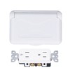 Weatherproof Outlet with Cover US Standard Power Socket Outdoor RV