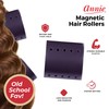 Annie Magnetic 3" Rollers: 6Pcs Hair Curler Set (Plum)