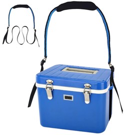 1PCS Cooler Shoulder Strap with Thickened Non‑Slip Pad Adjustable Length Heavy‑Duty Webbing and Secure Hooks for Cooler Strap for Engel-13qt and 19qt Perfect for Camping Fishing and Outdoor Use