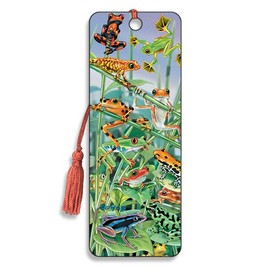 Cheatwell Games 3D Bookmark 'Hanging Around' Frogs
