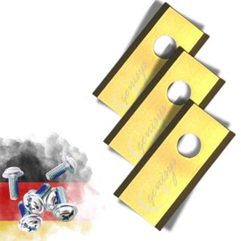 Genisys Titan Ersatz Messer Klingen kompatibel mit Sunseeker V3 X3 X5 X7 Mähroboter - LongLife - 1-Loch bruchsicher [DIN EN 50636 geprüft], Stück:9