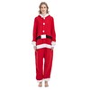 III HHONS Santa Onesie Women Men Unisex Adult Costume Pajamas
