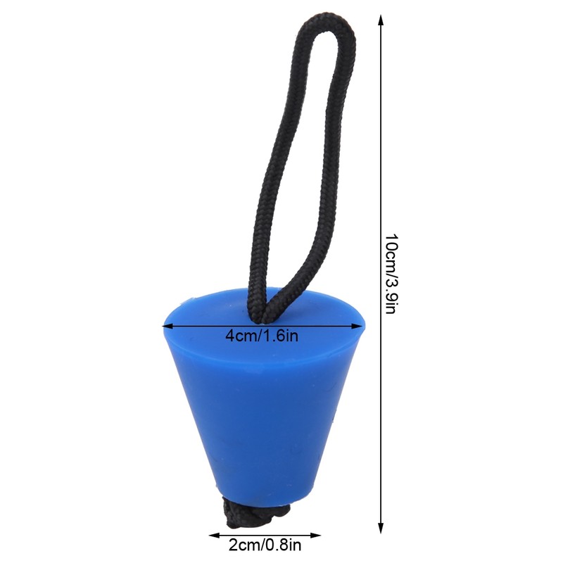 Universal Silicone Scupper Plug Drain Hole Bung Stopper Accessory for