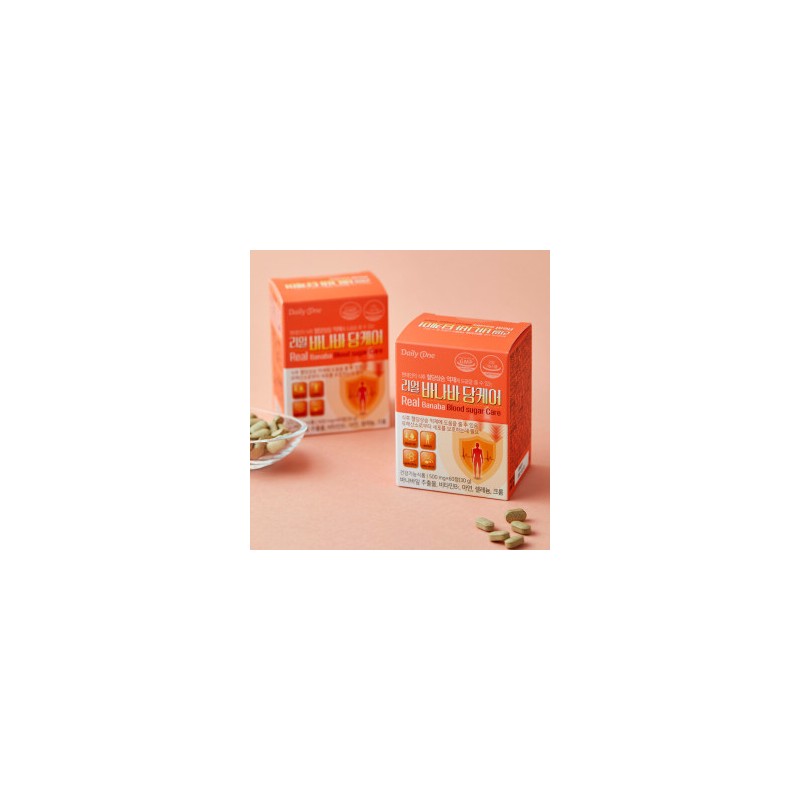 (Daily One) Real Banaba Dang Care 30g 60 tablets x