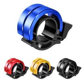 Garegce Bike Bell Bicycle Bell for Kids and Adult with 90db Loud Crisp Clear Sound, Road Bike Bell, Mountain Bike Bell for Children, Durable Alloy Bike Bell Fits 2.2cm/0.87in Bike Handle