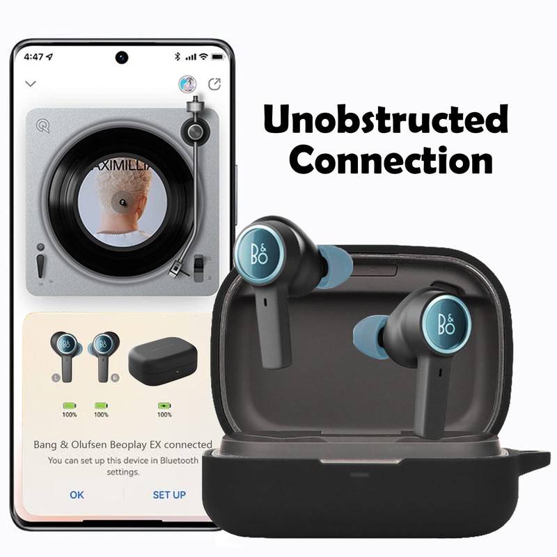 [2 Pack] easyBee Case Compatible with Beoplay EX Earbuds Charging
