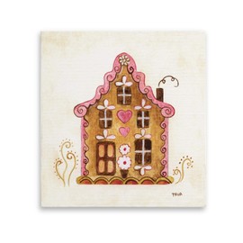 Renditions Gallery Gingerbread House Tava Studios Gallery Wrapped Canvas Wall Art, 32x32