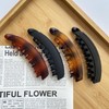 Nakanoya AMBV90 Banana Clip, Plastic, Resin, Hair Clip, Twin Comb,