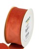 FloristryWarehouse Burnt Peach Christmas Velvet Fabric Ribbon 50mm (2") Wide