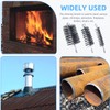 Pack of 3 Stove Pipe Brush Made of Steel Wire,