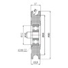 ZAB Profile Plastic Reel with Ball Bearings for Rope Polyamide